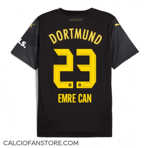 Maglia Calcio Borussia Dortmund Emre Can #23 Seconda Divisa 2024-25 Manica Corta